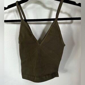 Free people vneck cropped brami